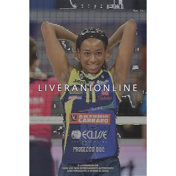 Chiaka Ogbogu (Conegliano) Imoco Volley Conegliano vs Igor Gorgonzola Novara Supercoppa Italiana 2019 pallavolo femminile Allianz Cluod PalaLido - Milano 16-11-2019 foto Roberto Garavaglia - ag. Aldo Liverani sas