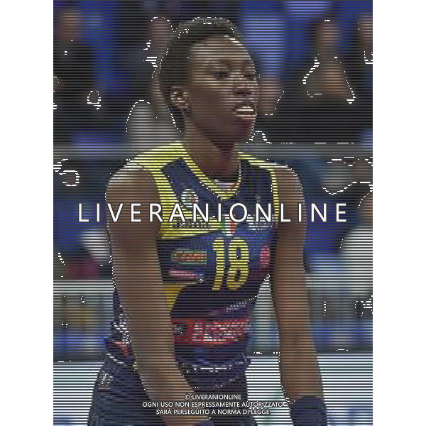 Paola Egonu (Conegliano) Imoco Volley Conegliano vs Igor Gorgonzola Novara Supercoppa Italiana 2019 pallavolo femminile Allianz Cluod PalaLido - Milano 16-11-2019 foto Roberto Garavaglia - ag. Aldo Liverani sas