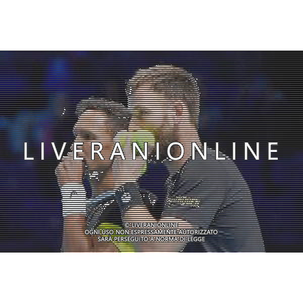 Internazionali di Tennis Londra, Italia 17/11/2019 Nitto ATP Final doppio maschile P HERBERT / N MAHUT vs R KLAASEN / M VENUS Nella foto: Raven Klasase rsa Michael Venus nzl ©Roberto Zanettin-Alessio Marini/AGENZIA ALDO LIVERANI SAS
