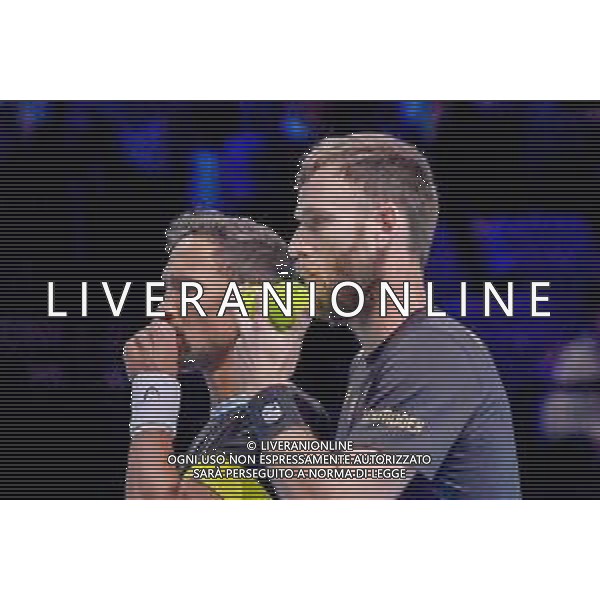 Internazionali di Tennis Londra, Italia 17/11/2019 Nitto ATP Final doppio maschile P HERBERT / N MAHUT vs R KLAASEN / M VENUS Nella foto: Raven Klasase rsa Michael Venus nzl ©Roberto Zanettin-Alessio Marini/AGENZIA ALDO LIVERANI SAS