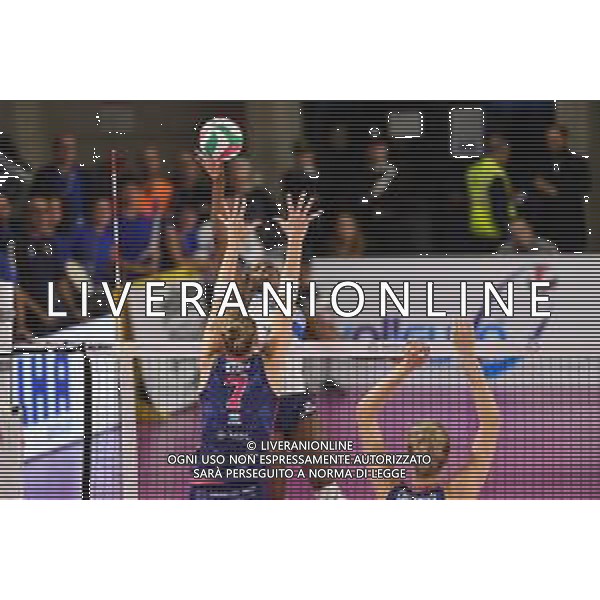 Campionato Italiano di Volley Serie A1 Femminile 2019/2020 Scandicci (FI), Italia 17/11/2019 Savino Del Bene Scandicci vs Il Bisonte Firenze Nella foto: Sylvia Nwakalor (Il Bisonte Firenze) FOTO LISA GUGLIELMI-ALESSIO MARINI-AG ALDO LIVERANI SAS
