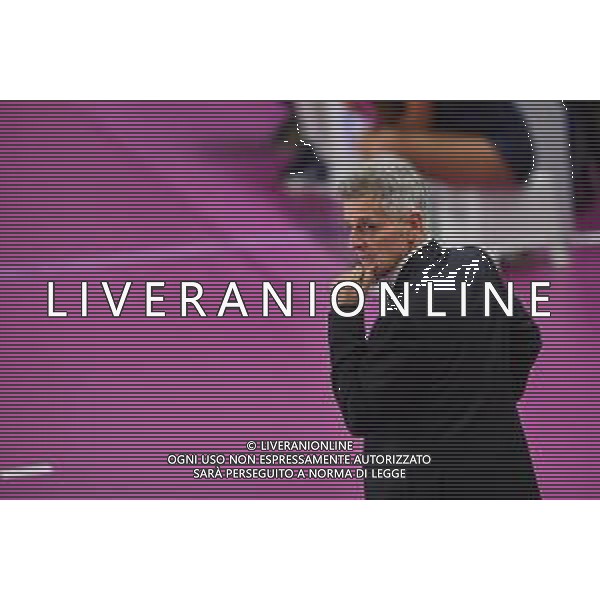Campionato Italiano di Volley Serie A1 Femminile 2019/2020 Scandicci (FI), Italia 17/11/2019 Savino Del Bene Scandicci vs Il Bisonte Firenze Nella foto: Marco Mencarelli (allenatore Savino Del Bene Scandicci) FOTO LISA GUGLIELMI-ALESSIO MARINI-AG ALDO LIVERANI SAS