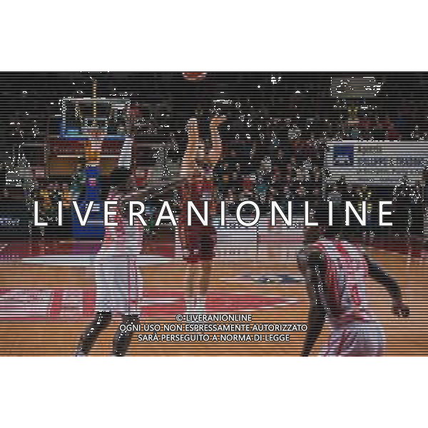 Campionato di Basket Serie A Varese, Italia 17/11/2019 Openjobmetis Varese vs Umana Reyer Venezia Nella foto: tiro di de nicolao FOTO ALESSANDRO NEGRINI-ALESSIO MARINI-AG ALDO LIVERANI SAS