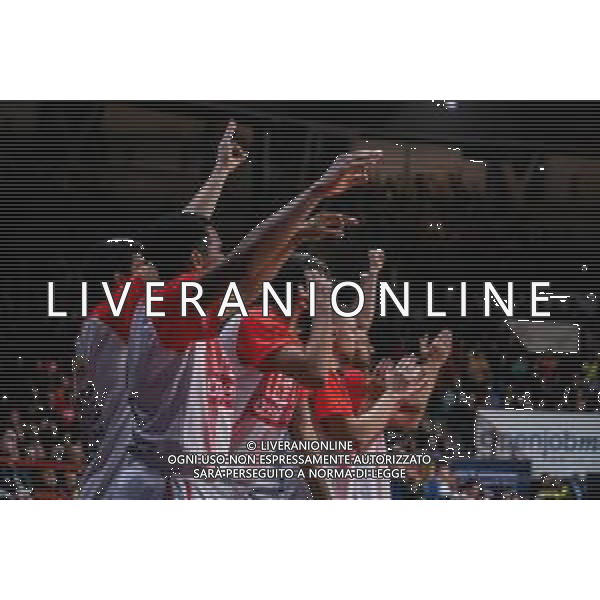 Campionato di Basket Serie A Varese, Italia 17/11/2019 Openjobmetis Varese vs Umana Reyer Venezia Nella foto: esultanza varese FOTO ALESSANDRO NEGRINI-ALESSIO MARINI-AG ALDO LIVERANI SAS
