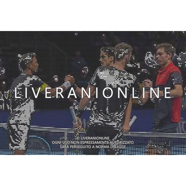 Internazionali di Tennis Londra, Italia 17/11/2019 Nitto ATP Final doppio maschile P HERBERT / N MAHUT vs R KLAASEN / M VENUS Nella foto: Nicola Mahut fra Pierre Hugues Herbert fra ©Roberto Zanettin-Alessio Marini/AGENZIA ALDO LIVERANI SAS