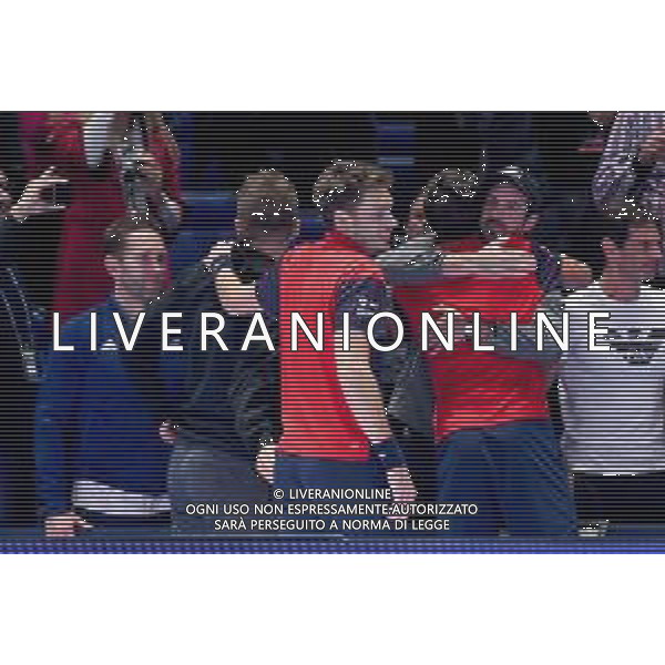 Internazionali di Tennis Londra, Italia 17/11/2019 Nitto ATP Final doppio maschile P HERBERT / N MAHUT vs R KLAASEN / M VENUS Nella foto: Nicola Mahut fra Pierre Hugues Herbert fra ©Roberto Zanettin-Alessio Marini/AGENZIA ALDO LIVERANI SAS