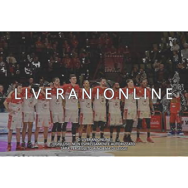 Campionato di Basket Serie A 2019/2020 Pistoia, Italia 17/11/2019 OriOra Pistoia vs Acqua S. Bernardo Cantu Nella foto: il roster di OriOra Pistoia FOTO FABIO FAGIOLINI-ALESSIO MARINI-AG ALDO LIVERANI SAS
