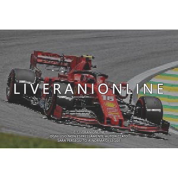 Charles Leclerc (MON) Ferrari SF90. 16.11.2019. Formula 1 World Championship, Rd 20, Brazilian Grand Prix, Sao Paulo, Brazil, Qualifying Day. ONLY ITALY-AG ALDO LIVERANI SAS