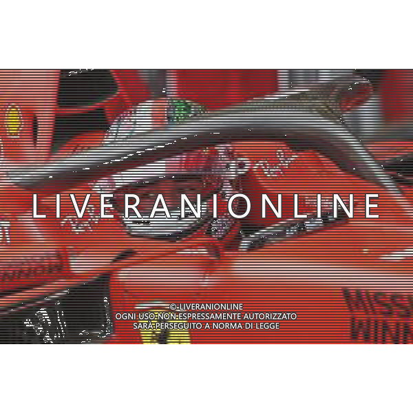 Charles Leclerc (MON) Ferrari SF90 in the pits. 16.11.2019. Formula 1 World Championship, Rd 20, Brazilian Grand Prix, Sao Paulo, Brazil, Qualifying Day. ONLY ITALY-AG ALDO LIVERANI SAS