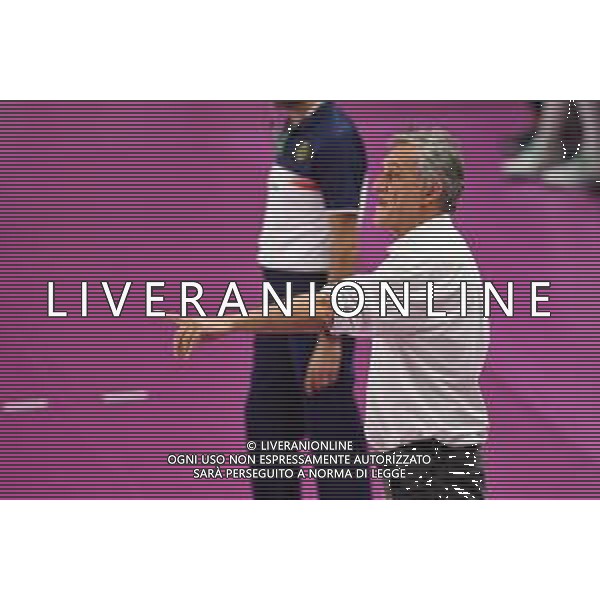 Campionato Italiano di Volley Serie A1 Femminile 2019/2020 Scandicci (FI), Italia 17/11/2019 Savino Del Bene Scandicci vs Il Bisonte Firenze Nella foto: Giovanni Caprara (allenatore Il Bisonte Firenze) FOTO LISA GUGLIELMI-ALESSIO MARINI-AG ALDO LIVERANI SAS