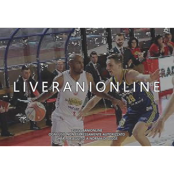 IMOLA 18 11 2019 LE NATURELLE BASKET-TEZENIS VERONA SERIE A2 NELLA FOTO TIMOTHY BOWERS E GIOVANNI SEVERINI VERONA foto gianni sanna-ag aldo liverani sas