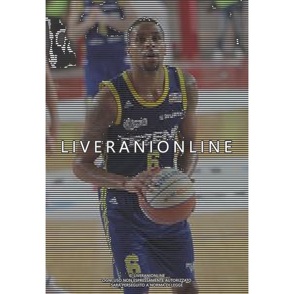 IMOLA 18 11 2019 LE NATURELLE BASKET-TEZENIS VERONA SERIE A2 NELLA FOTO JEREMAINE LOVE VERONA foto gianni sanna-ag aldo liverani sas