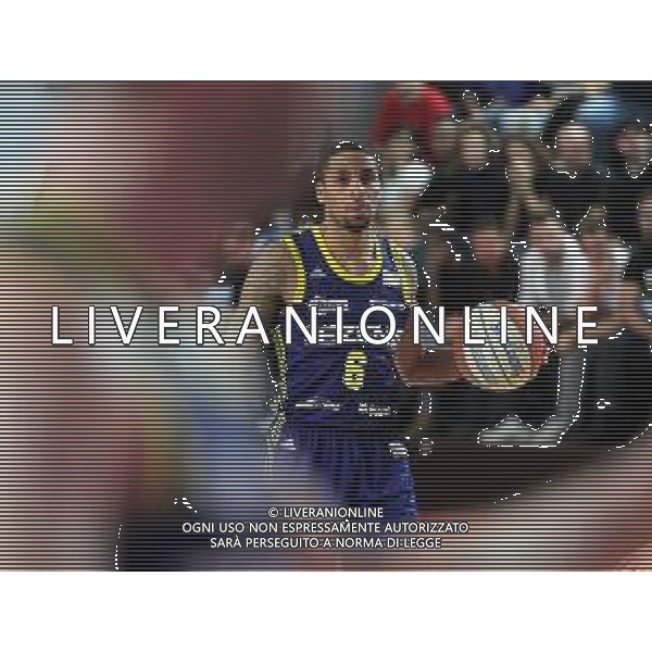 IMOLA 18 11 2019 LE NATURELLE BASKET-TEZENIS VERONA SERIE A2 NELLA FOTO JEREMAINE LOVE VERONA foto gianni sanna-ag aldo liverani sas