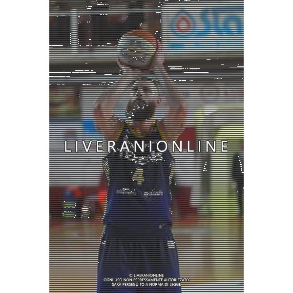 IMOLA 18 11 2019 LE NATURELLE BASKET-TEZENIS VERONA SERIE A2 NELLA FOTO MITCHELL POLETTI VERONA foto gianni sanna-ag aldo liverani sas