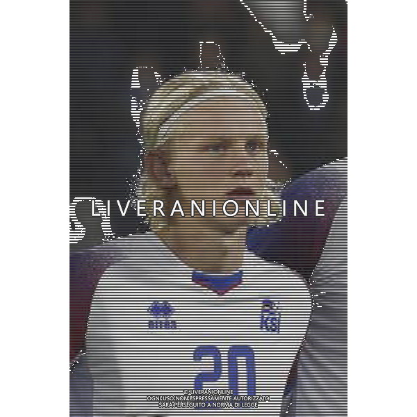 UEFA U21 Qualificazioni Europee 2021 del gruppo A - ITALIA U21 vs ISLANDA U21 16/11/2019 - nella foto: Finnsson Kolbeinn(iceland) © CLAUDIO ZAMAGNI-AGENZIA ALDO LIVERANI Finnsson Kolbeinn(iceland) during the UEFA U21 Euro 2021 Qualifier match between ITALY U21 and ICELAND U21 at Paolo Mazza Stadium on November 16, 2019 in Ferrara photo credit by: CLAUDIO ZAMAGNI/ALDO LIVERANI PHOTO AGENCY