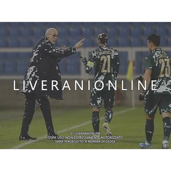 UEFA U21 Qualificazioni Europee 2021 del gruppo A - ITALIA U21 vs ISLANDA U21 16/11/2019 - nella foto: Mister Paolo Nicolato Locatelli Manuel (Italia) Sottil Riccardo (Italia) © CLAUDIO ZAMAGNI-AGENZIA ALDO LIVERANI Mister Paolo Nicolato Locatelli Manuel (Italia) Sottil Riccardo (Italia) during the UEFA U21 Euro 2021 Qualifier match between ITALY U21 and ICELAND U21 at Paolo Mazza Stadium on November 16, 2019 in Ferrara photo credit by: CLAUDIO ZAMAGNI/ALDO LIVERANI PHOTO AGENCY