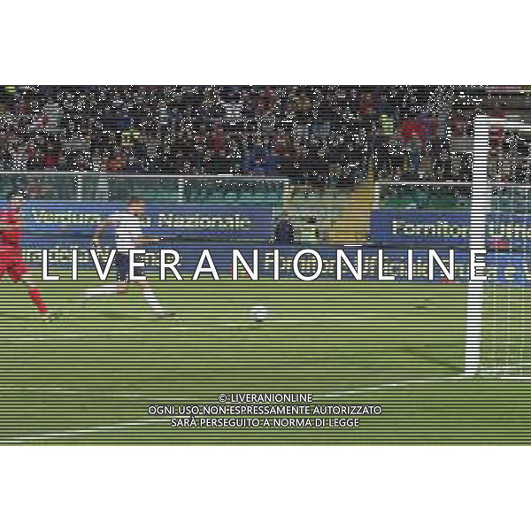18-11-2019 Palermo : italia - armenia qualificazioni europei 2020 Nella foto: il secondo gol di ciro immobile del 4-0 GIUSEPPE SERGI/AG ALDO LIVERANI SAS