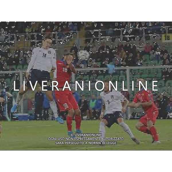 18-11-2019 Palermo : italia - armenia qualificazioni europei 2020 Nella foto: il gol di federico chiesa del 9-1 GIUSEPPE SERGI/AG ALDO LIVERANI SAS