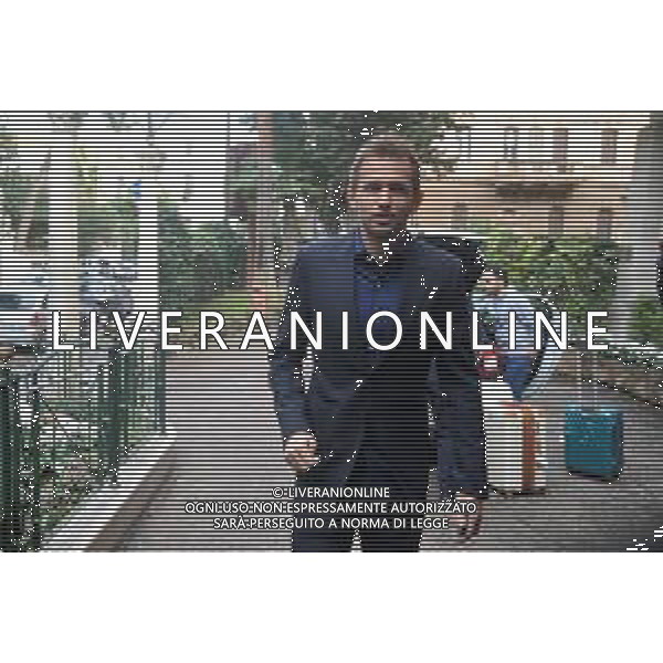 Incontro vertici AIA e società - Parco dei Principi Roma 19-11-2019 nella foto Arrivo di Senad Lulic FOTO FEDERICO GAETANO-AG ALDO LIVERANI SAS