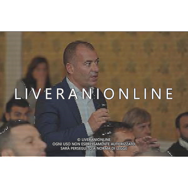 Incontro vertici AIA e società - Parco dei Principi Roma 19-11-2019 nella foto Saverio Sticchi Damiani FOTO FEDERICO GAETANO-AG ALDO LIVERANI SAS