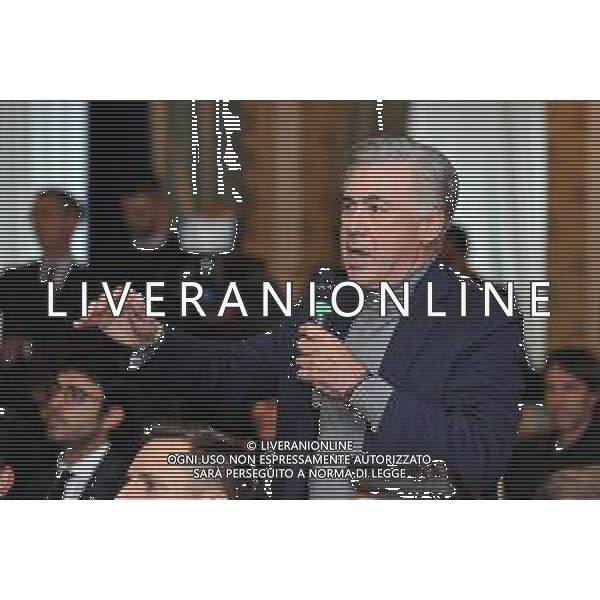 Incontro vertici AIA e società - Parco dei Principi Roma 19-11-2019 nella foto Intervento Carlo Ancelotti FOTO FEDERICO GAETANO-AG ALDO LIVERANI SAS