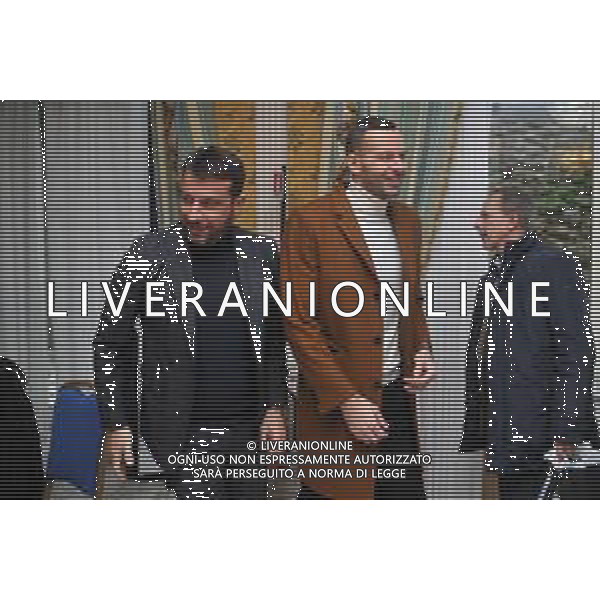 Incontro vertici AIA e società - Parco dei Principi Roma 19-11-2019 nella foto Roberto D\'Aversa e Samir Handanovic FOTO FEDERICO GAETANO-AG ALDO LIVERANI SAS