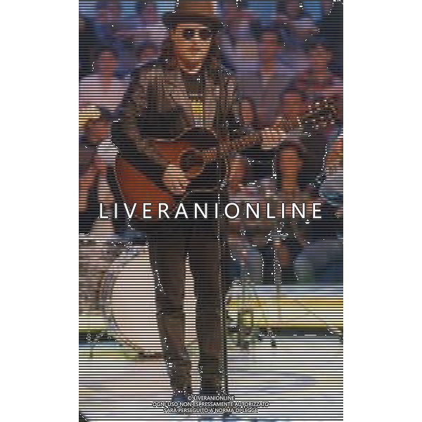 ZUCCHERO, pseudonimo di Adelmo Fornaciari, cantautore e musicista italiano - RETROSPETTIVA ©ARCHIVIO/AGENZIA ALDO LIVERANI SAS