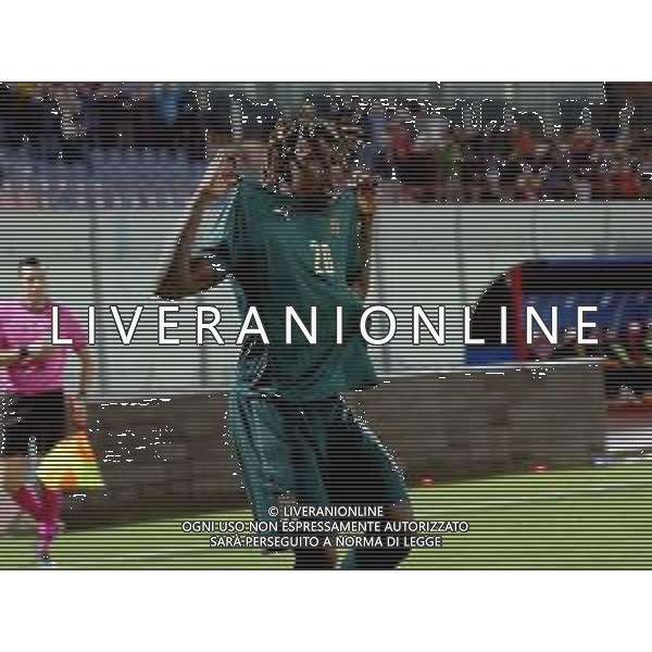 19-11-2019 Catania : Italia - Armenia qualificazioni europei 2021 U21 Nella foto: esultanza dopo il gol di Moise kean 1-0 GIUSEPPE SERGI/AG ALDO LIVERANI SAS
