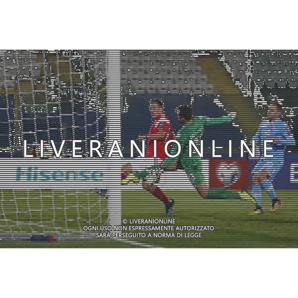UEFA Qualificazioni Europee del gruppo I - SAN MARINO vs RUSSIA 19/11/2019 - nella foto: goal Sergei Petrov (Russia) ©CLAUDIO ZAMAGNI-AGENZIA ALDO LIVERANI goal Sergei Petrov (Russia) during the UEFA European Qualifiers match between SAN MARINO and RUSSIA at San Marino Olympic Stadium on November 19, 2019 in Serravalle Repubblic of San Marino photo credit by: CLAUDIO ZAMAGNI/ALDO LIVERANI PHOTO AGENCY