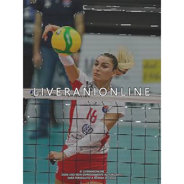 Volley Champions League Women 2019/2020 Treviso, Italia 19/11/2019 Carraro Imoco Conegliano vs Vasas Obuda Budapest Nella foto: Ayshan Abdulazimova (Budapest) foto ettore griffoni-alessio marini-ag aldo liverani sas