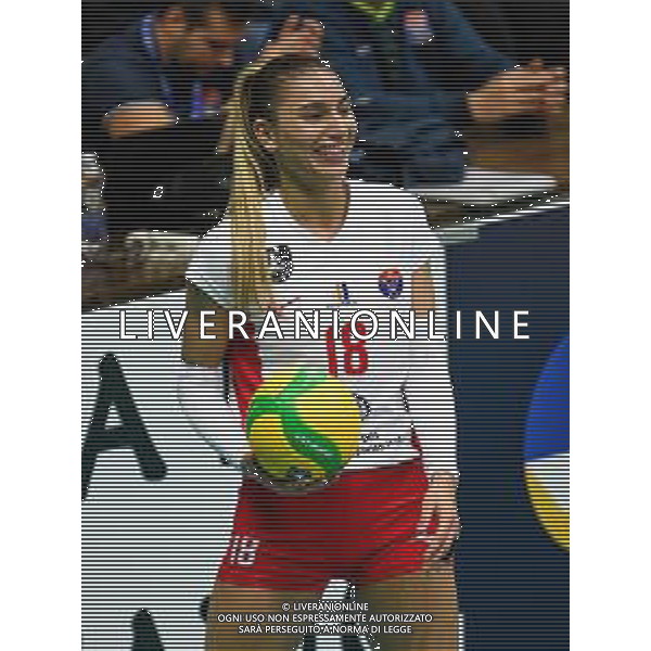 Volley Champions League Women 2019/2020 Treviso, Italia 19/11/2019 Carraro Imoco Conegliano vs Vasas Obuda Budapest Nella foto: Ayshan Abdulazimova (Budapest) foto ettore griffoni-alessio marini-ag aldo liverani sas