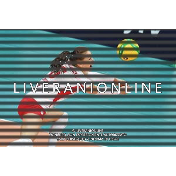 Volley Champions League Women 2019/2020 Treviso, Italia 19/11/2019 Carraro Imoco Conegliano vs Vasas Obuda Budapest Nella foto: Maria Kostelanska (Budapest) foto ettore griffoni-alessio marini-ag aldo liverani sas