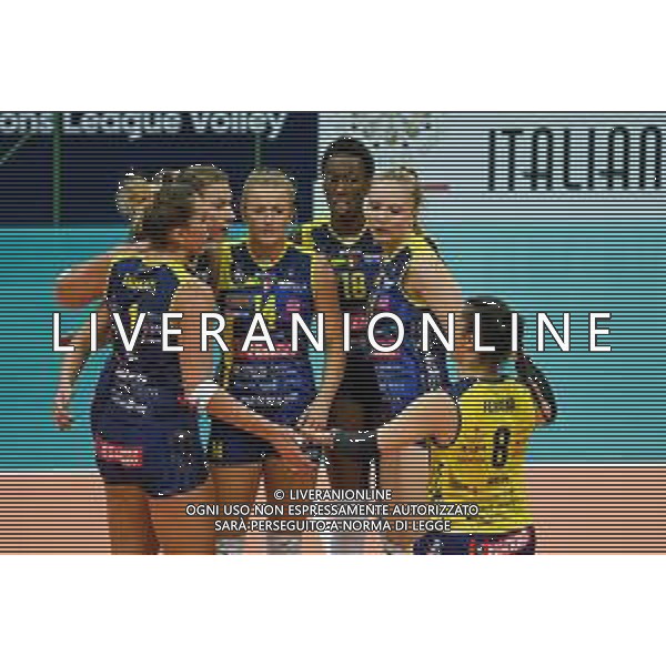 Volley Champions League Women 2019/2020 Treviso, Italia 19/11/2019 Carraro Imoco Conegliano vs Vasas Obuda Budapest Nella foto: Imoco Volley Conegliano foto ettore griffoni-alessio marini-ag aldo liverani sas