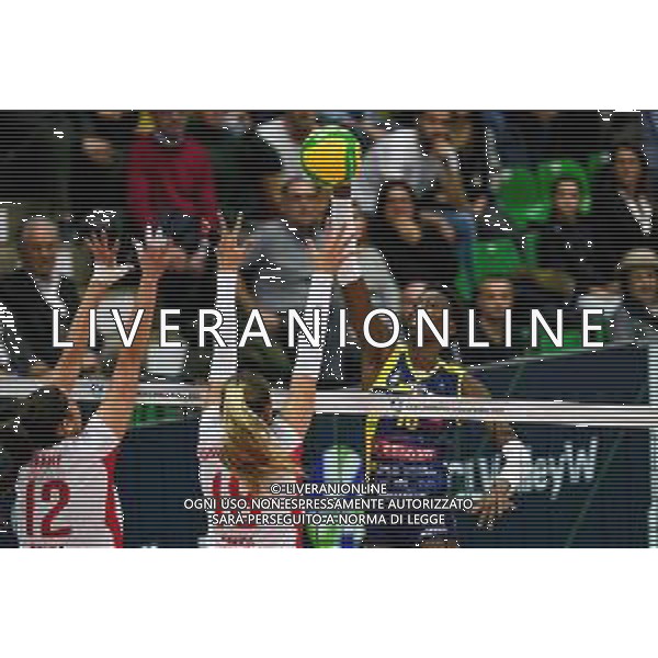 Volley Champions League Women 2019/2020 Treviso, Italia 19/11/2019 Carraro Imoco Conegliano vs Vasas Obuda Budapest Nella foto: Schiacciata di Paola Egonu (Conegliano) foto ettore griffoni-alessio marini-ag aldo liverani sas