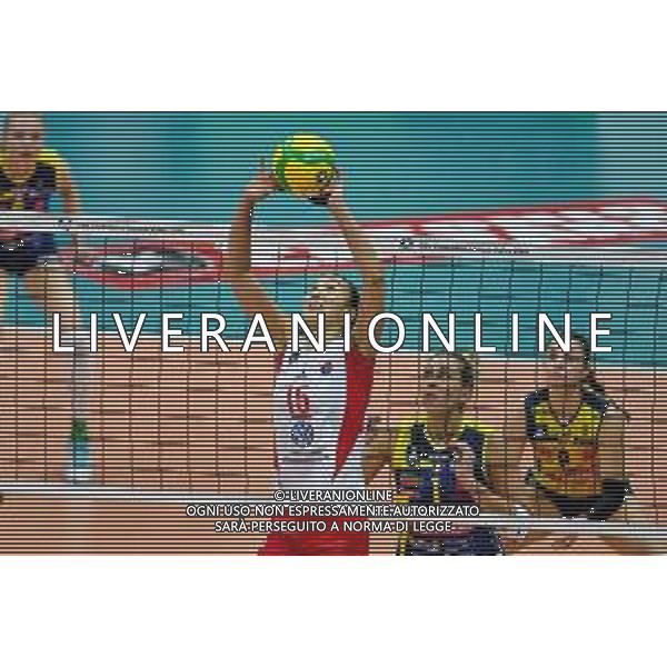 Volley Champions League Women 2019/2020 Treviso, Italia 19/11/2019 Carraro Imoco Conegliano vs Vasas Obuda Budapest Nella foto: Ana Tiemi Takagui (Budapest) foto ettore griffoni-alessio marini-ag aldo liverani sas