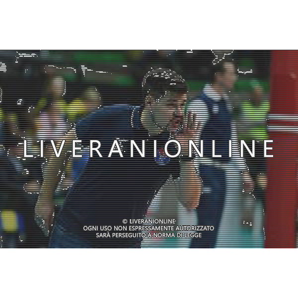 Volley Champions League Women 2019/2020 Treviso, Italia 19/11/2019 Carraro Imoco Conegliano vs Vasas Obuda Budapest Nella foto: Jakub Gluszak (Coach Budapest) foto ettore griffoni-alessio marini-ag aldo liverani sas