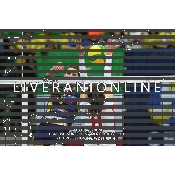 Volley Champions League Women 2019/2020 Treviso, Italia 19/11/2019 Carraro Imoco Conegliano vs Vasas Obuda Budapest Nella foto: Schiacciata di Robin De Kruijf (Conegliano) foto ettore griffoni-alessio marini-ag aldo liverani sas