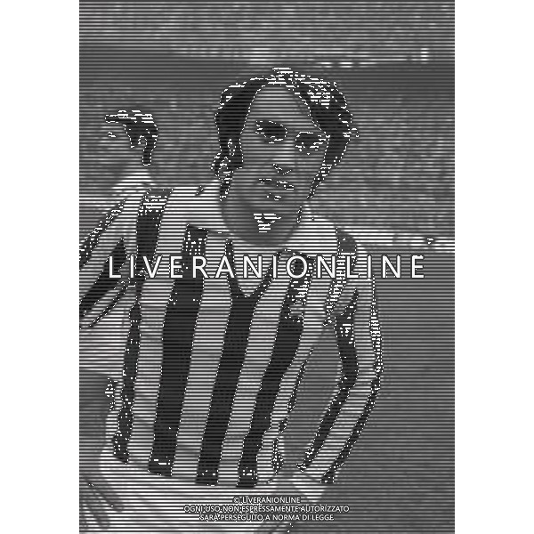 RETROSPETTIVA PIETRO ANASTASI CALCIATORE NELLA FOTOPIETRO ANASTASI CON LA MAGLIA DELLA JUVENTUS AG ALDO LIVERANI SAS