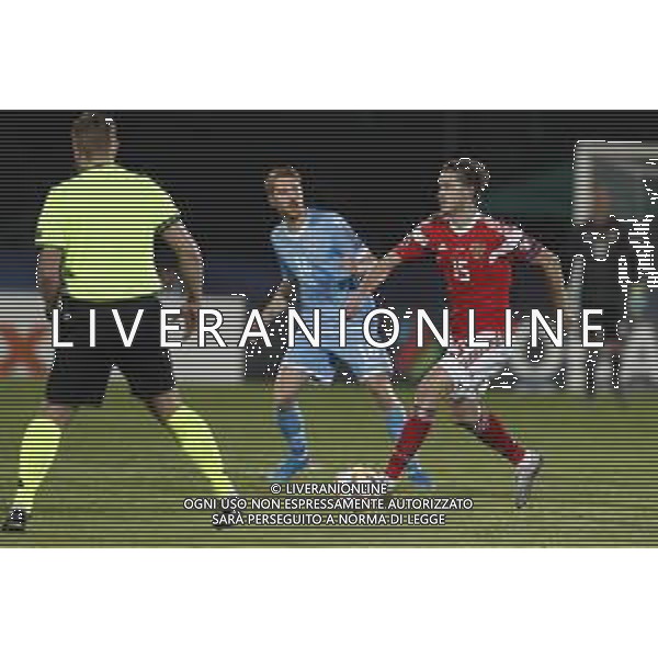 UEFA Qualificazioni Europee del gruppo I - SAN MARINO vs RUSSIA 19/11/2019 - nella foto: Aleksei Miranchuk (Russia) ©CLAUDIO ZAMAGNI-AGENZIA ALDO LIVERANI Aleksei Miranchuk (Russia) during the UEFA European Qualifiers match between SAN MARINO and RUSSIA at San Marino Olympic Stadium on November 19, 2019 in Serravalle Repubblic of San Marino photo credit by: CLAUDIO ZAMAGNI/ALDO LIVERANI PHOTO AGENCY