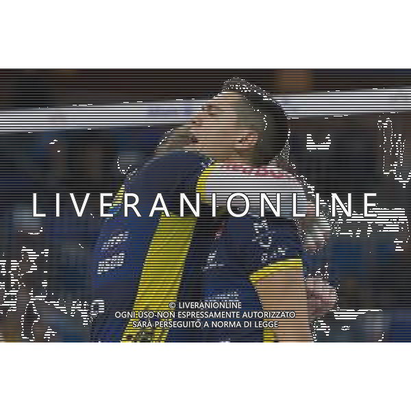 Campionato Italiano di Volley Superlega Serie A 2019/2020 Milano, Italia 20/11/2019 Allianz Milano vs Leo Shoes Modena Nella foto: Micah Christenson (Leo Shoes Modena) FOTO ELISA CALABRESE-ALESSIO MARINI-AG ALDO LIVERANI SAS