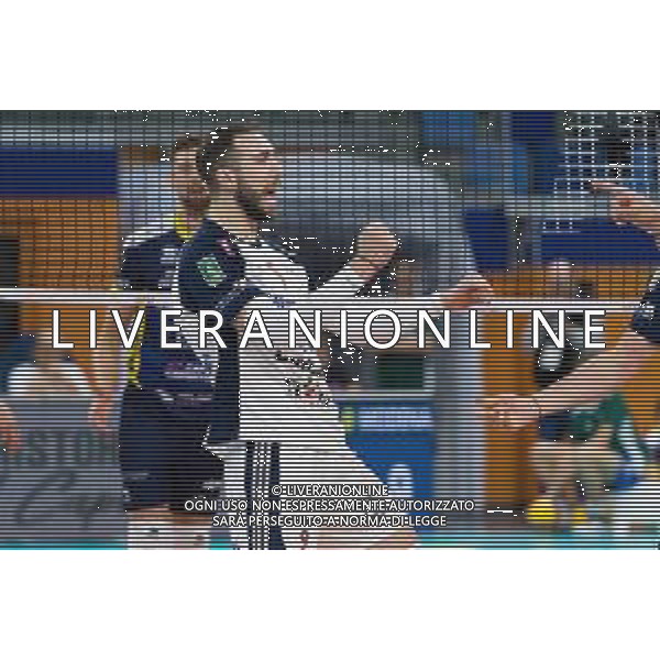 Campionato Italiano di Volley Superlega Serie A 2019/2020 Milano, Italia 20/11/2019 Allianz Milano vs Leo Shoes Modena Nella foto: esultanza di Nemanja Petric (Allianz Powervolley Milano) foto elisa calabrese-alessio marini-ag aldo liverani sas