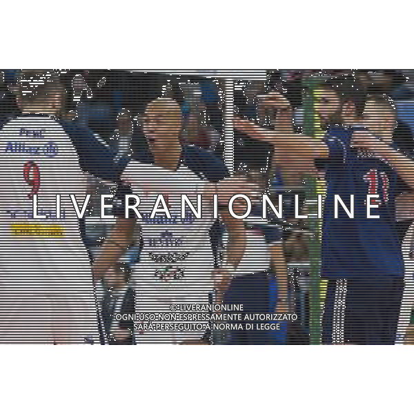 Campionato Italiano di Volley Superlega Serie A 2019/2020 Milano, Italia 20/11/2019 Allianz Milano vs Leo Shoes Modena Nella foto: esultanza di Nimir Abdel-Aziz (Allianz Powervolley Milano) foto elisa calabrese-alessio marini-ag aldo liverani sas
