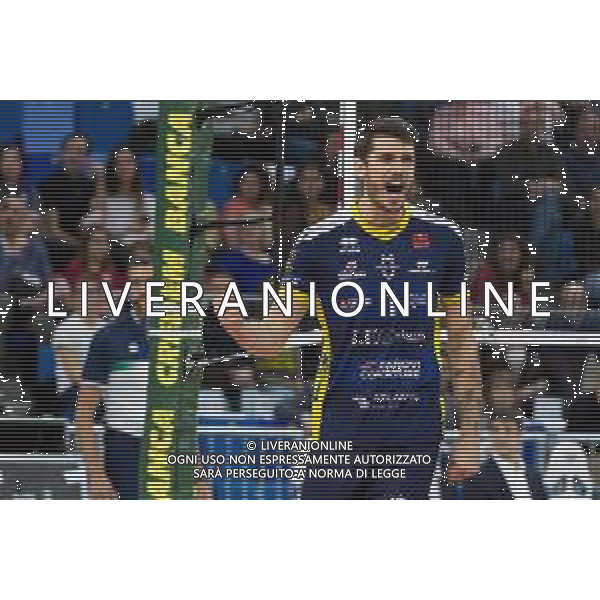 Campionato Italiano di Volley Superlega Serie A 2019/2020 Milano, Italia 20/11/2019 Allianz Milano vs Leo Shoes Modena Nella foto: Matthew Anderson (Leo Shoes Modena) foto elisa calabrese-alessio marini-ag aldo liverani sas