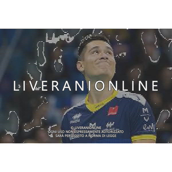 Campionato Italiano di Volley Superlega Serie A 2019/2020 Milano, Italia 20/11/2019 Allianz Milano vs Leo Shoes Modena Nella foto: delusione Micah Christenson (Leo Shoes Modena) foto elisa calabrese-alessio marini-ag aldo liverani sas