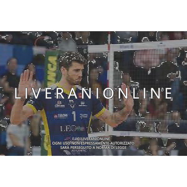 Campionato Italiano di Volley Superlega Serie A 2019/2020 Milano, Italia 20/11/2019 Allianz Milano vs Leo Shoes Modena Nella foto: Matthew Anderson (Leo Shoes Modena) foto elisa calabrese-alessio marini-ag aldo liverani sas