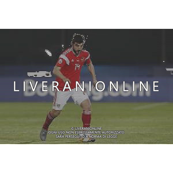 UEFA Qualificazioni Europee del gruppo I - SAN MARINO vs RUSSIA 19/11/2019 - nella foto: Georgi Dzhikiya (Russia) ©CLAUDIO ZAMAGNI-AGENZIA ALDO LIVERANI Georgi Dzhikiya (Russia) during the UEFA European Qualifiers match between SAN MARINO and RUSSIA at San Marino Olympic Stadium on November 19, 2019 in Serravalle Repubblic of San Marino photo credit by: CLAUDIO ZAMAGNI/ALDO LIVERANI PHOTO AGENCY