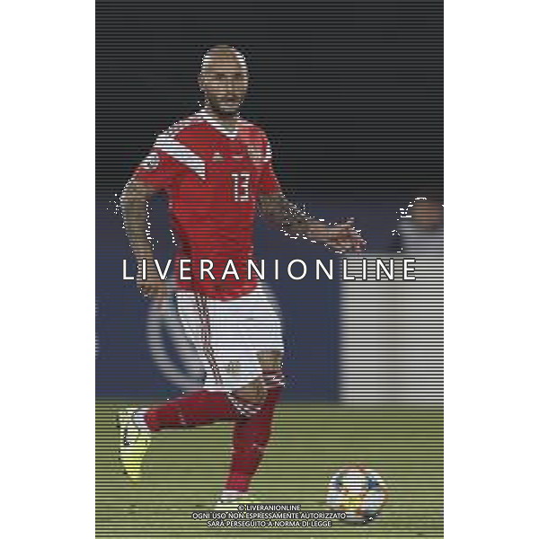 UEFA Qualificazioni Europee del gruppo I - SAN MARINO vs RUSSIA 19/11/2019 - nella foto: Fedor Kudryashov (Russia) ©CLAUDIO ZAMAGNI-AGENZIA ALDO LIVERANI Fedor Kudryashov (Russia) during the UEFA European Qualifiers match between SAN MARINO and RUSSIA at San Marino Olympic Stadium on November 19, 2019 in Serravalle Repubblic of San Marino photo credit by: CLAUDIO ZAMAGNI/ALDO LIVERANI PHOTO AGENCY