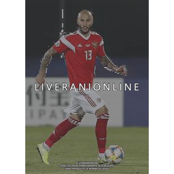 UEFA Qualificazioni Europee del gruppo I - SAN MARINO vs RUSSIA 19/11/2019 - nella foto: Fedor Kudryashov (Russia) ©CLAUDIO ZAMAGNI-AGENZIA ALDO LIVERANI Fedor Kudryashov (Russia) during the UEFA European Qualifiers match between SAN MARINO and RUSSIA at San Marino Olympic Stadium on November 19, 2019 in Serravalle Repubblic of San Marino photo credit by: CLAUDIO ZAMAGNI/ALDO LIVERANI PHOTO AGENCY
