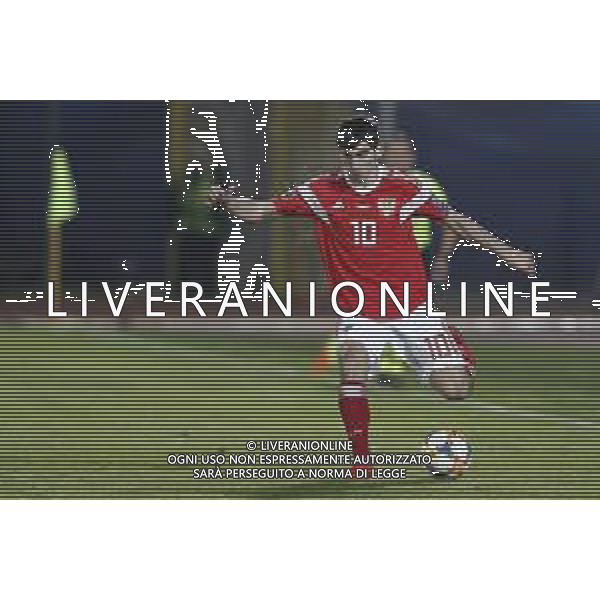 UEFA Qualificazioni Europee del gruppo I - SAN MARINO vs RUSSIA 19/11/2019 - nella foto: Zelimkhan Bakaev (Russia) ©CLAUDIO ZAMAGNI-AGENZIA ALDO LIVERANI Zelimkhan Bakaev (Russia) during the UEFA European Qualifiers match between SAN MARINO and RUSSIA at San Marino Olympic Stadium on November 19, 2019 in Serravalle Repubblic of San Marino photo credit by: CLAUDIO ZAMAGNI/ALDO LIVERANI PHOTO AGENCY