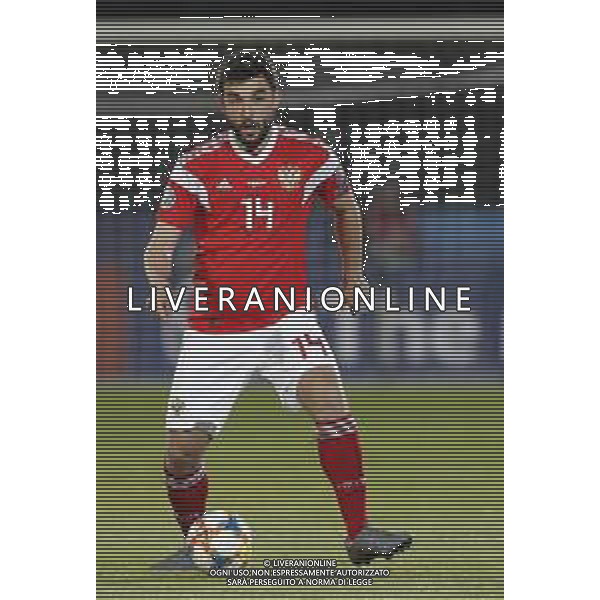 UEFA Qualificazioni Europee del gruppo I - SAN MARINO vs RUSSIA 19/11/2019 - nella foto: Georgi Dzhikiya (Russia) ©CLAUDIO ZAMAGNI-AGENZIA ALDO LIVERANI Georgi Dzhikiya (Russia) during the UEFA European Qualifiers match between SAN MARINO and RUSSIA at San Marino Olympic Stadium on November 19, 2019 in Serravalle Repubblic of San Marino photo credit by: CLAUDIO ZAMAGNI/ALDO LIVERANI PHOTO AGENCY